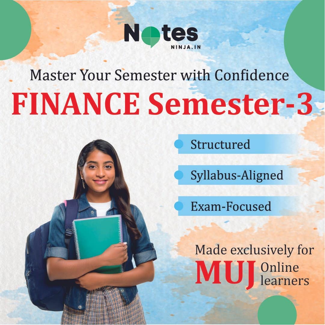 MBA SEM 3 – FINANCE