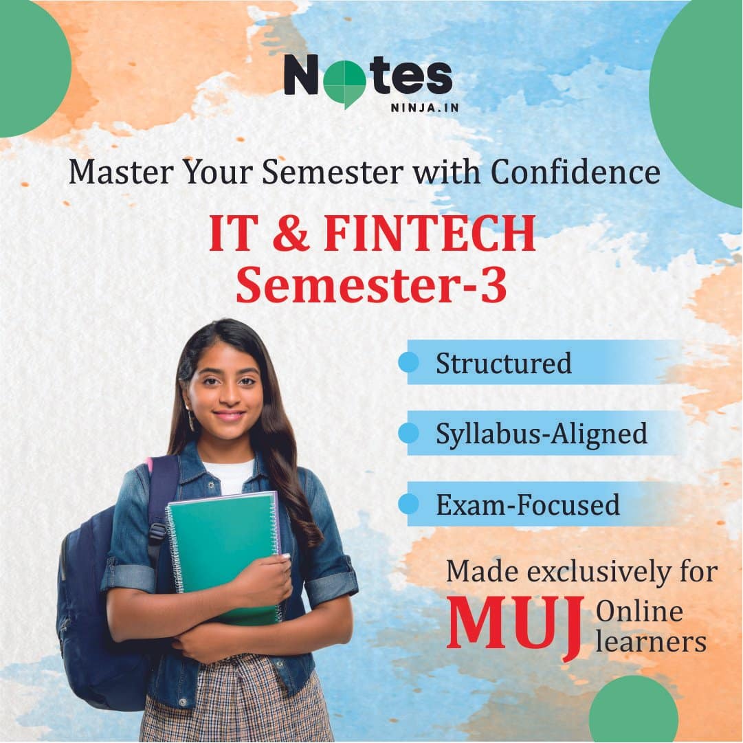 MBA SEM 3 – IT & FINTECH
