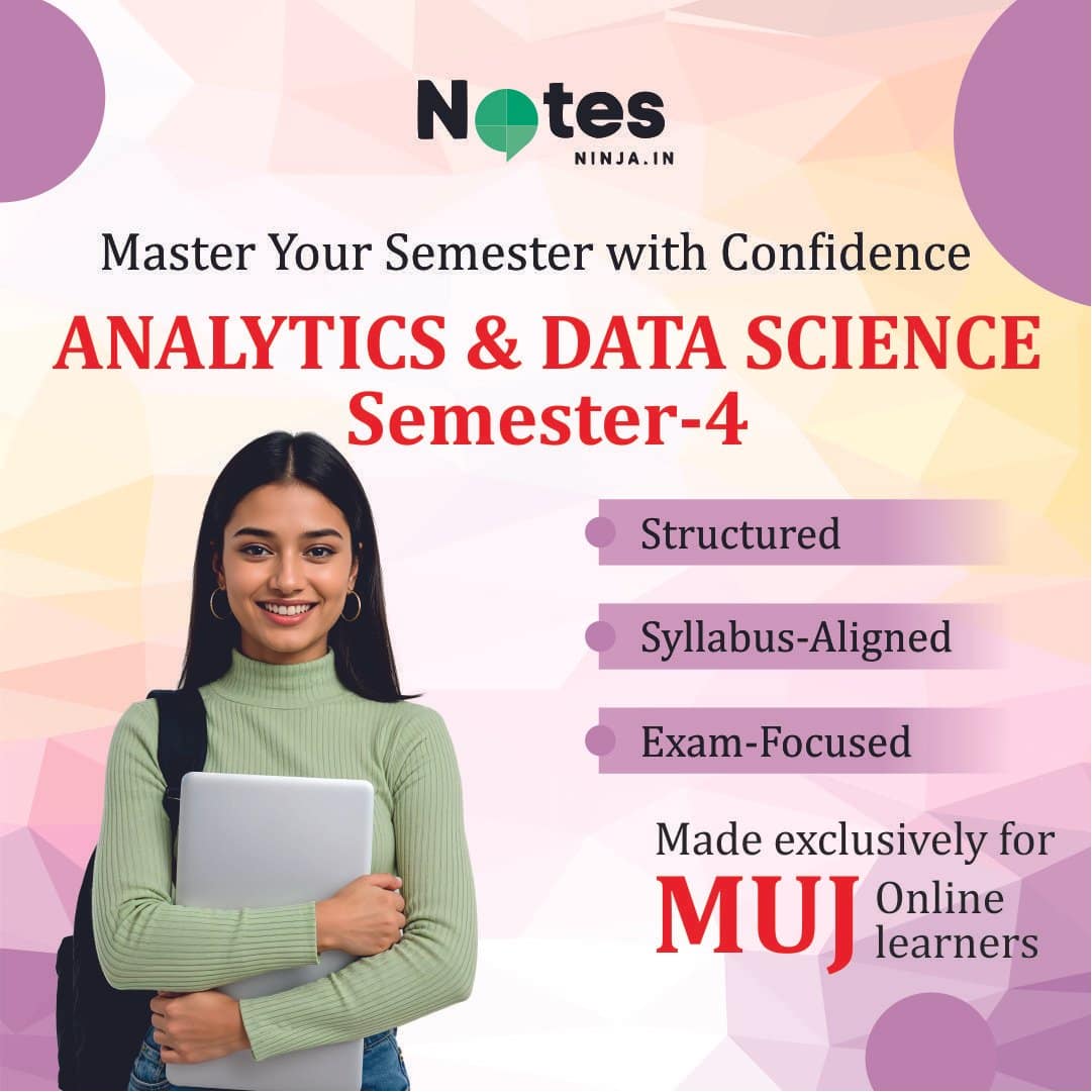 MBA SEM 4 – ANALYTICS & DATA SCIENCE