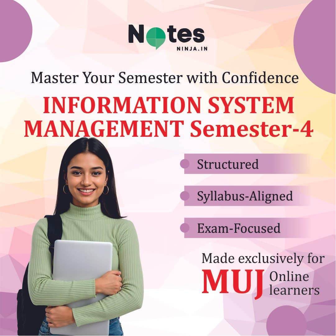MBA SEM 4 – INFORMATION SYSTEM MANAGEMENT
