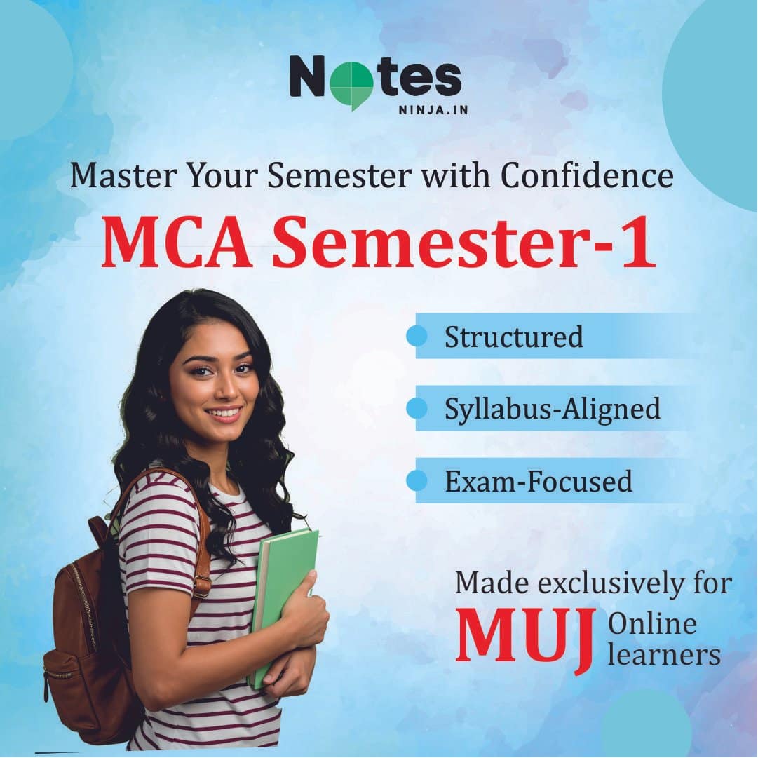 MCA SEM 1