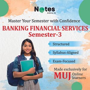 MBA SEM 3 – BANKING FINANCIAL SERVICES