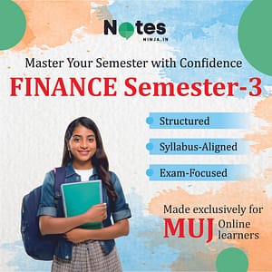 MBA SEM 3 – FINANCE