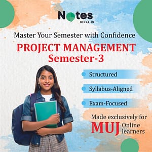 MBA SEM 3 – PROJECT MANAGEMENT
